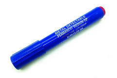 BST Permanent Marker Blauw/Rood 10st